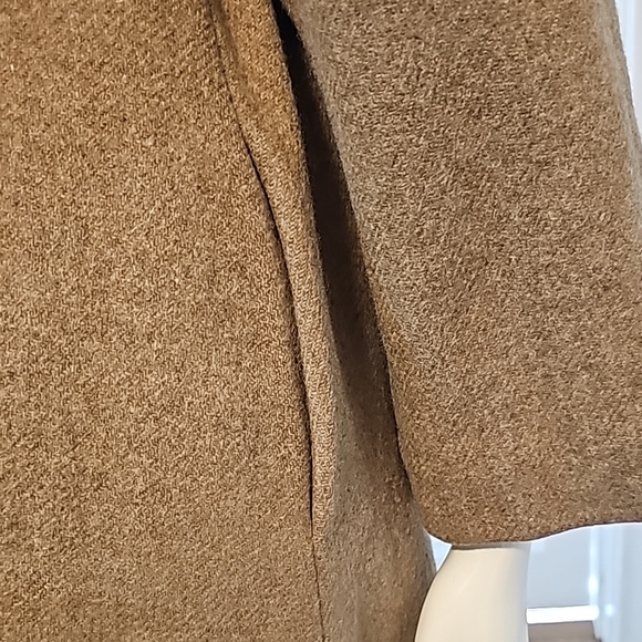 Vintage Camel Wool Trench Coat - Picture 5 of 15